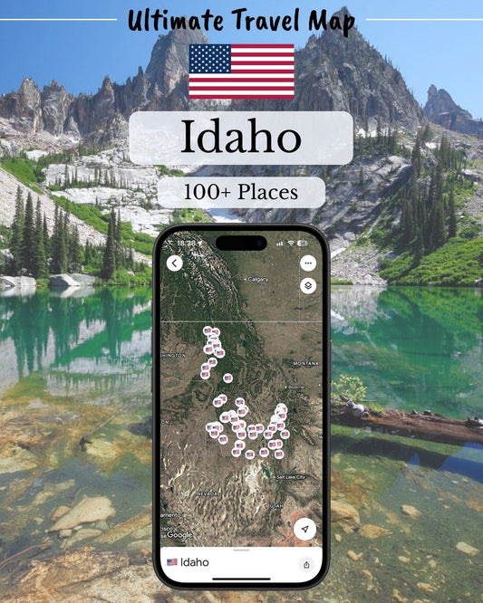 Idaho Travel Map - Sight Maps