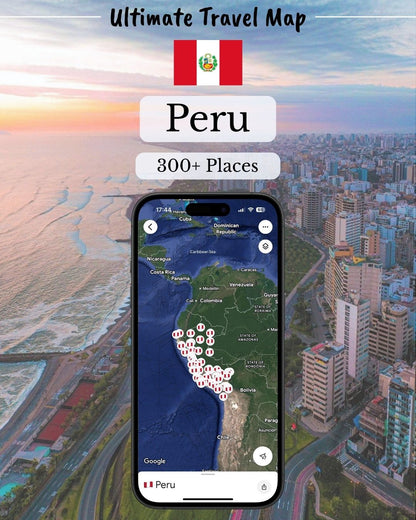 Peru Travel Map - Sight Maps