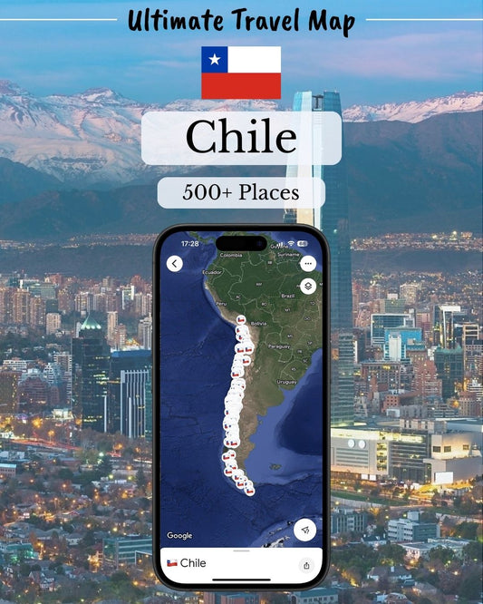 Chile Travel Map - Sight Maps